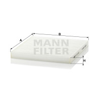 Фильтр салона MANN-FILTER CU 22 010